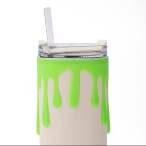 Stanley, Simple Modern or other tumblers Green Halloween Slime sleeve accessory